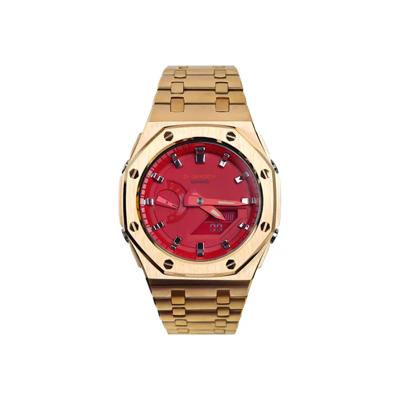 

CASIO Часы Unisex Liquid Crystal/Analog Dual Display Series Red Watch