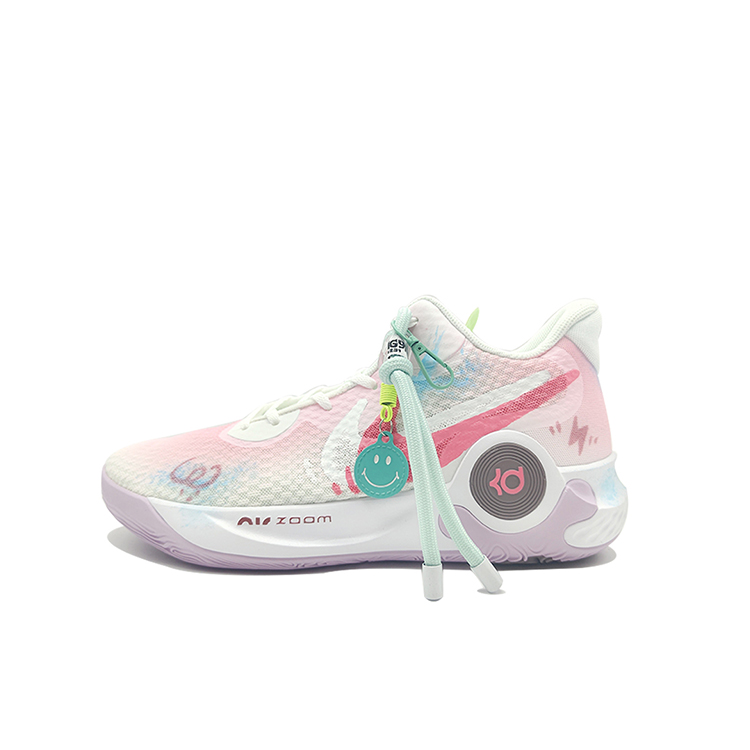 

Баскетбольные кроссовки KD Trey 5 IX Basketball Shoes Unisex Mid-Top Cyan//Purple Nike