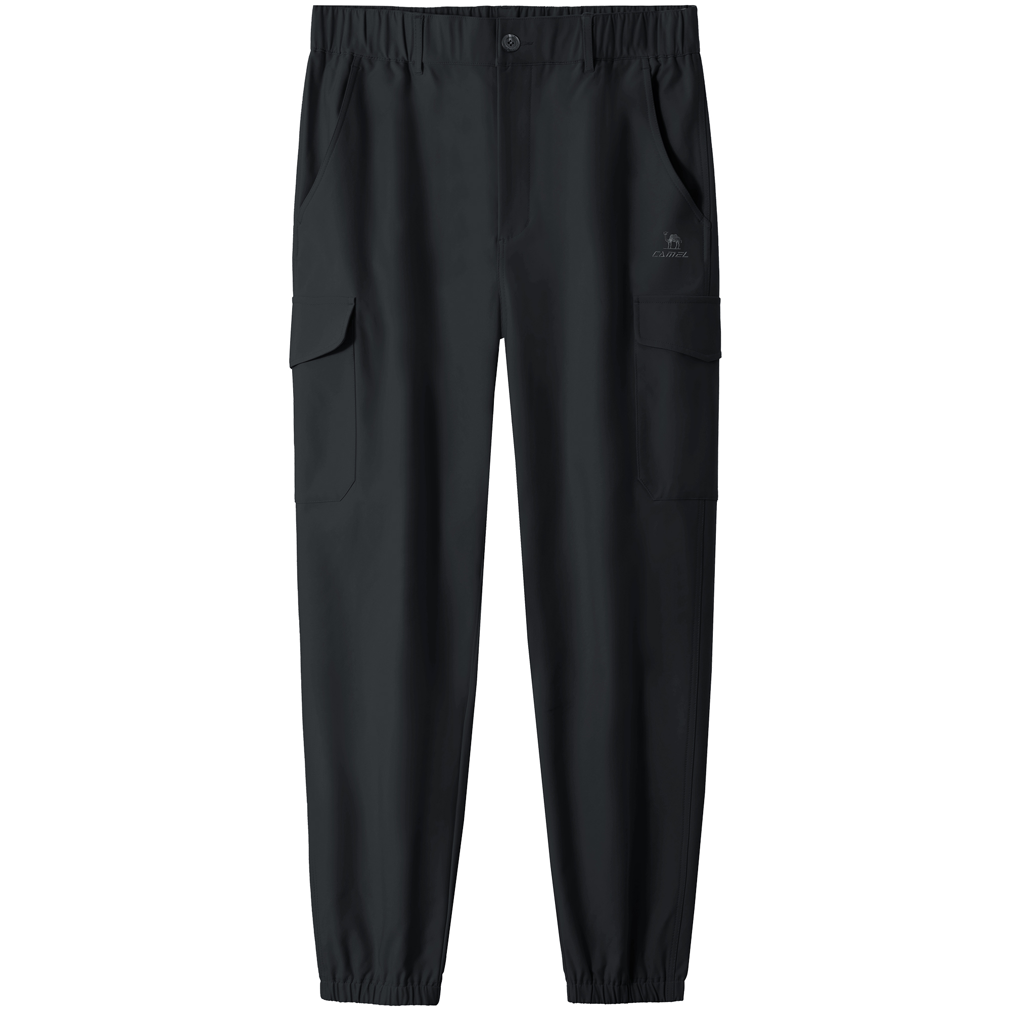 

Повседневные брюки мужские умеренные с манжетами CAMEL, phantom черный