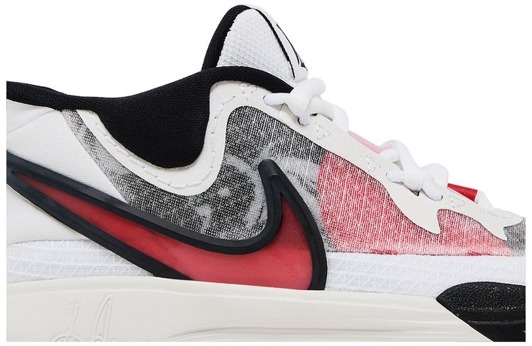 Кроссовки Nike Kyrie 8 GO GS 'White University Red', белый — фото 2