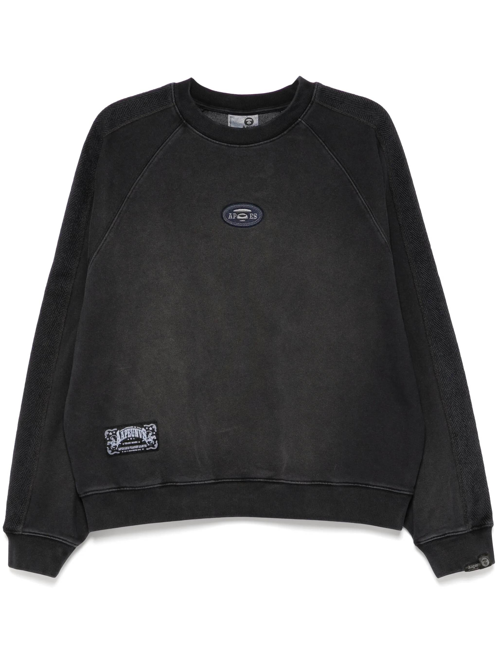 

Толстовка с нашивками Aape By A Bathing Ape, черный