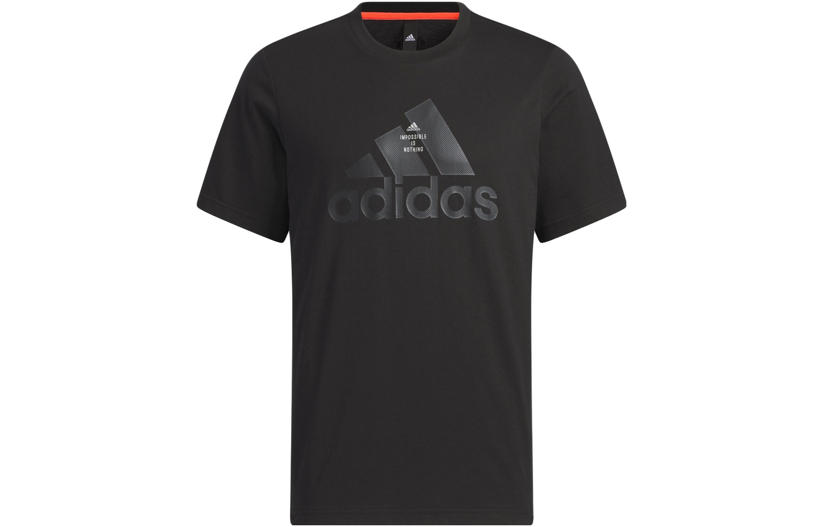 

Футболка мужская черная Adidas, черный