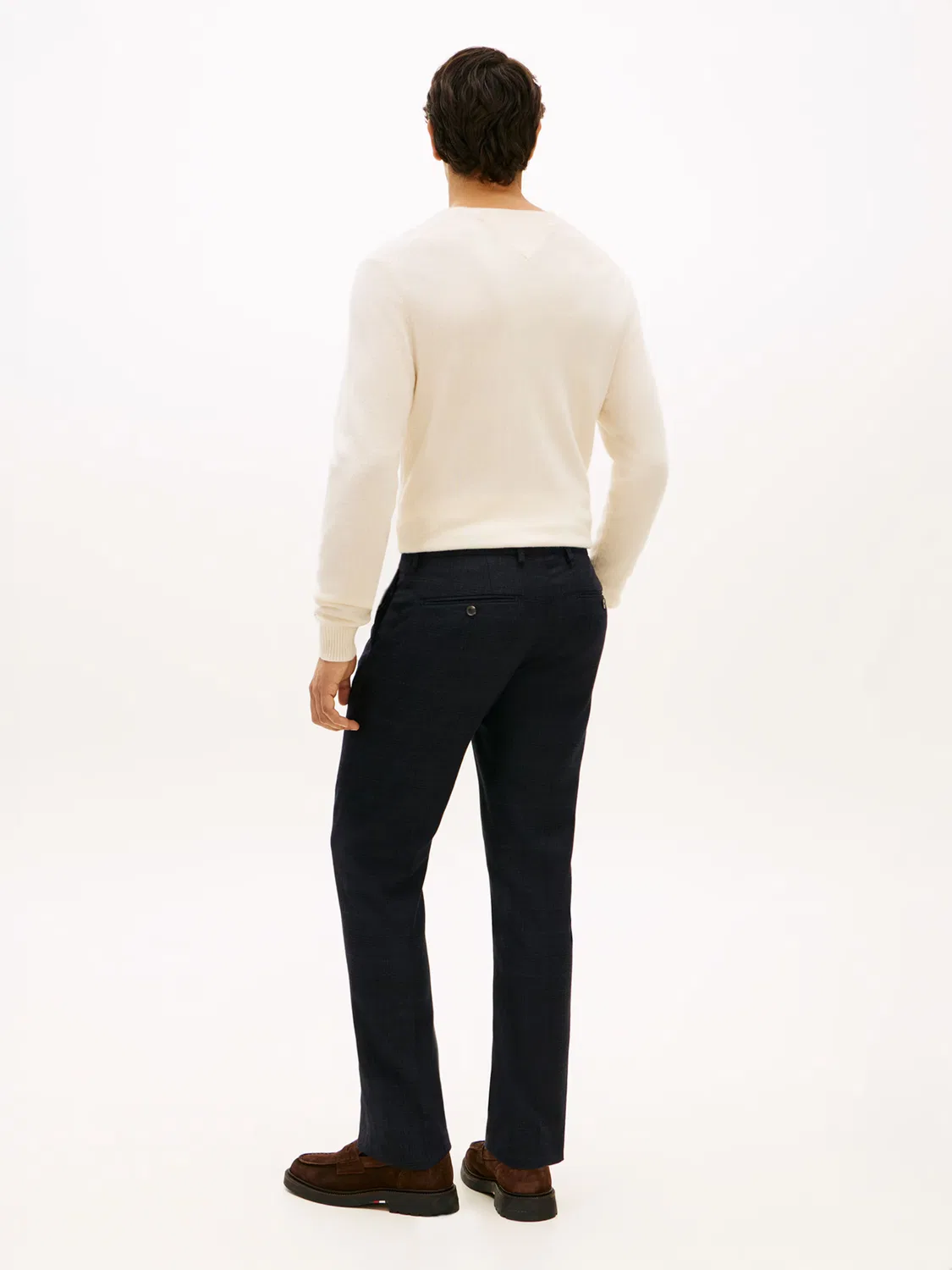 Обычные плиссированные брюки 'DENTON' Tommy Hilfiger, Navy — фото 3