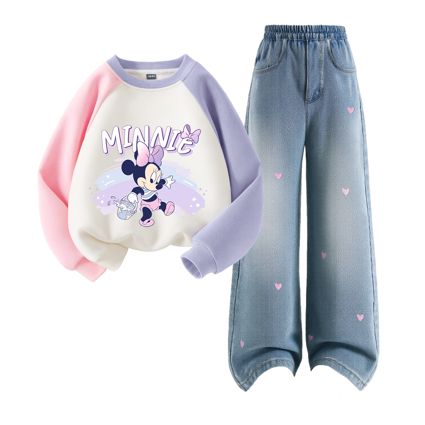 

Детская повседневная спортивная одежда Disney, фиолетовый