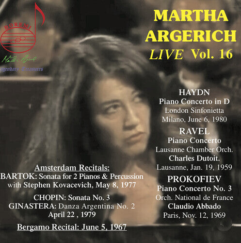 

CD диск Bartok / Chopin / Orchestre National De France: Martha Argerich Live Vol. 16
