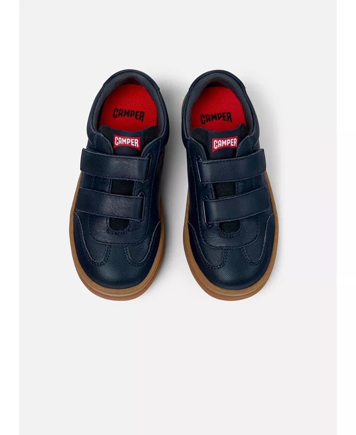 Туфли Camper Runner Four мальчиковые кожаные для школы, синие — фото 3