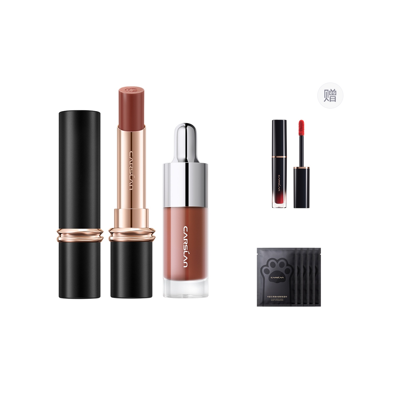 

Fog Kiss Lipstick Lipsticks Soft Matte Easy to Blend Natural Complexion Carslan