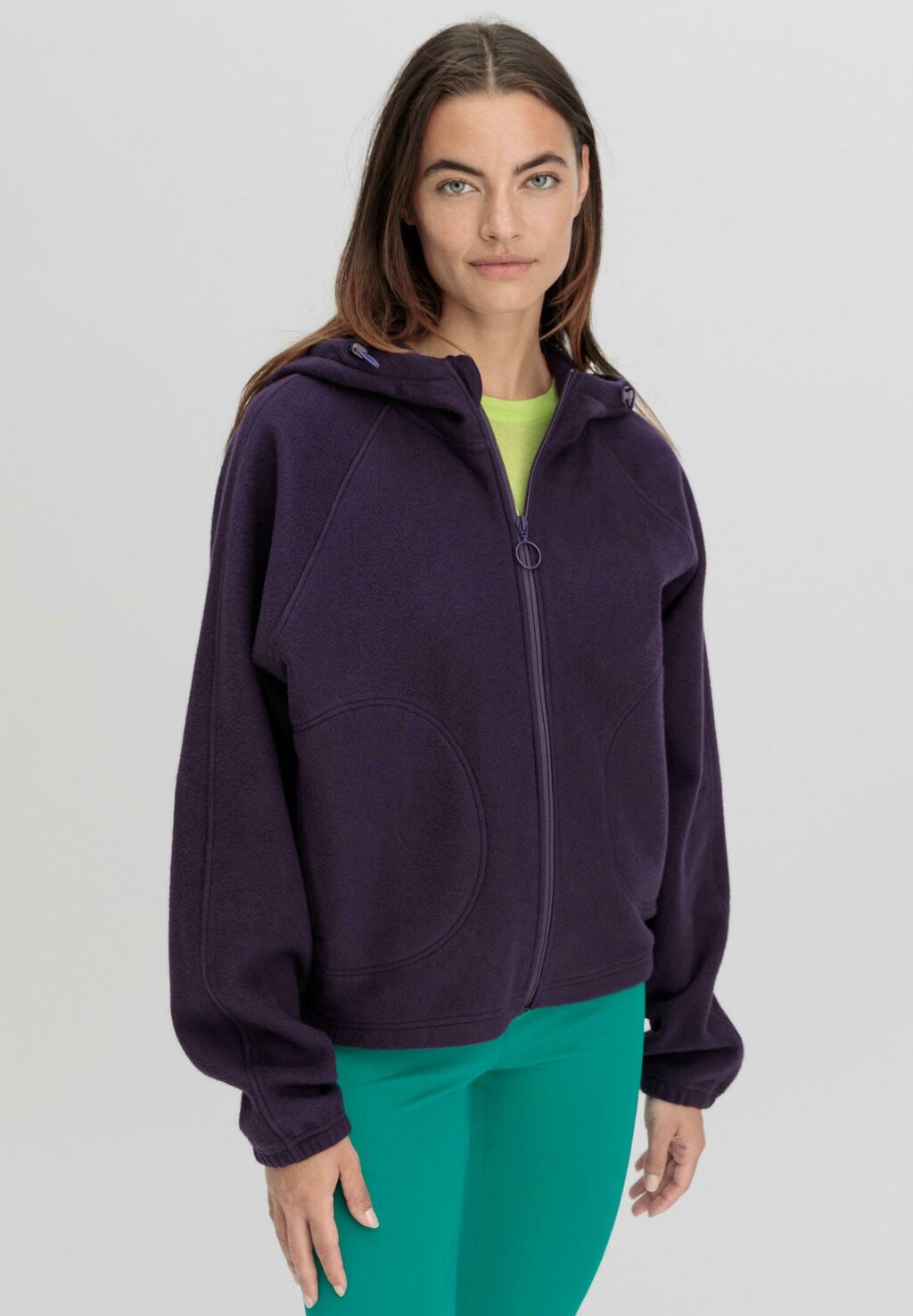 

Флисовая куртка ACTIVE COMFORT UNISEX hessnatur, фиолетовый