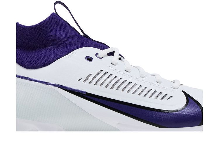 Бутсы Nike Vapor Edge Pro 360 2 TB Promo 'White New Orchid', белый — фото 3