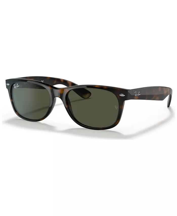 

Унисекс солнцезащитные очки New Wayfarer, RB2132 Ray-Ban, коричневый