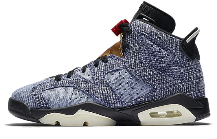 

Кроссовки Jordan 6 Retro Washed Denim GS