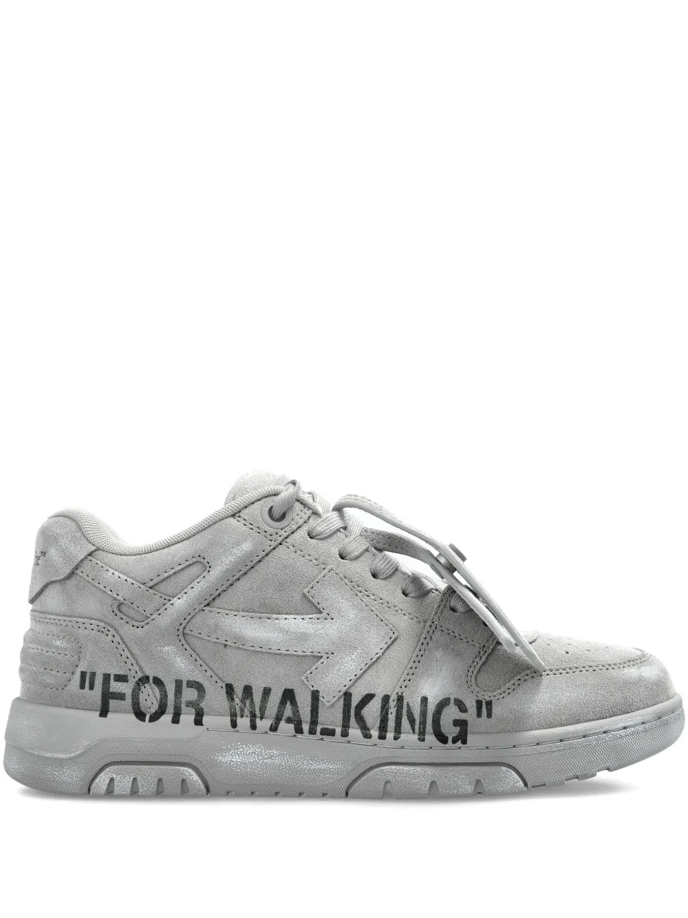 Кроссовки Out of Office "For Walking" Off-White, серый