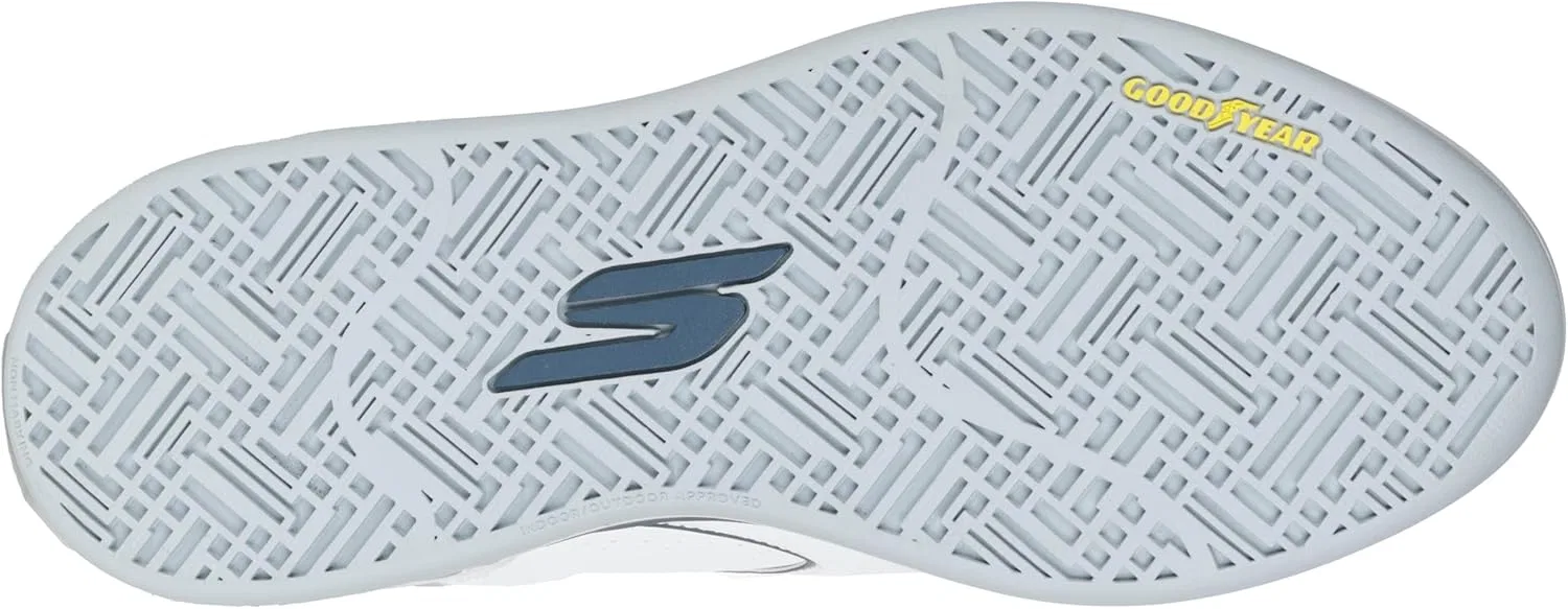 Мужские кроссовки Skechers Viper Court Classic, белый/синий — фото 2