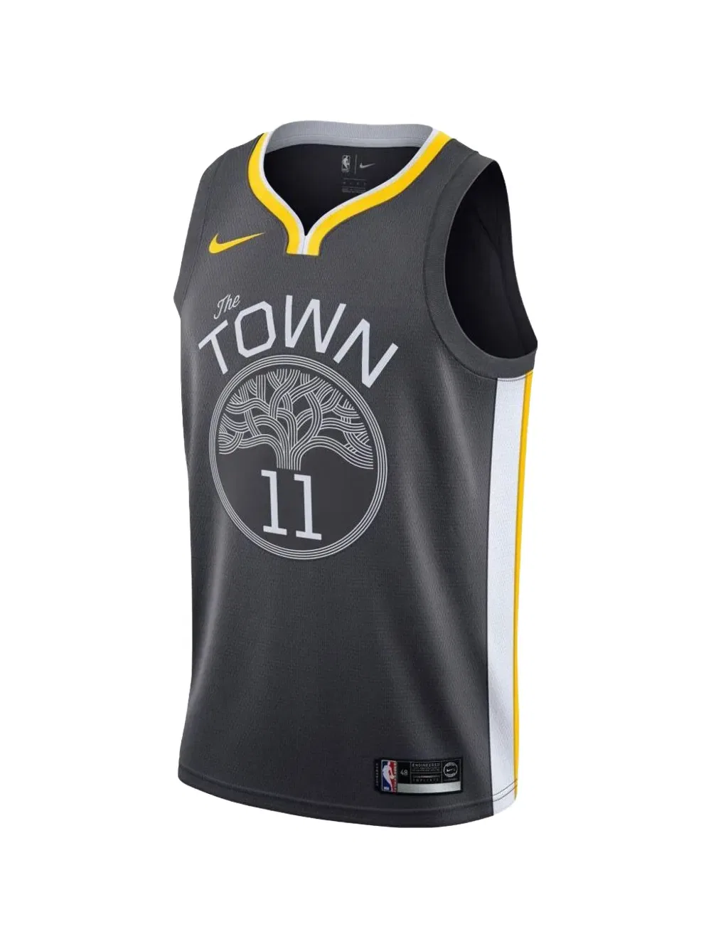 Футболка Клэя Томпсона из команды Golden State Warriors, выпущенная специально для этого матча Nike Kids, черный