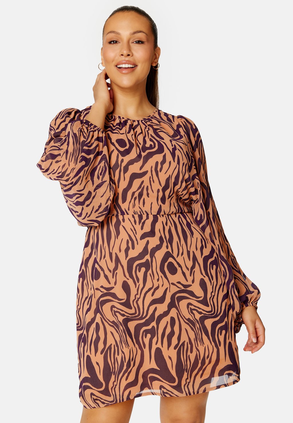 

Повседневное платье WIDE SLEEVE DRESS Bubbleroom, оранжевый