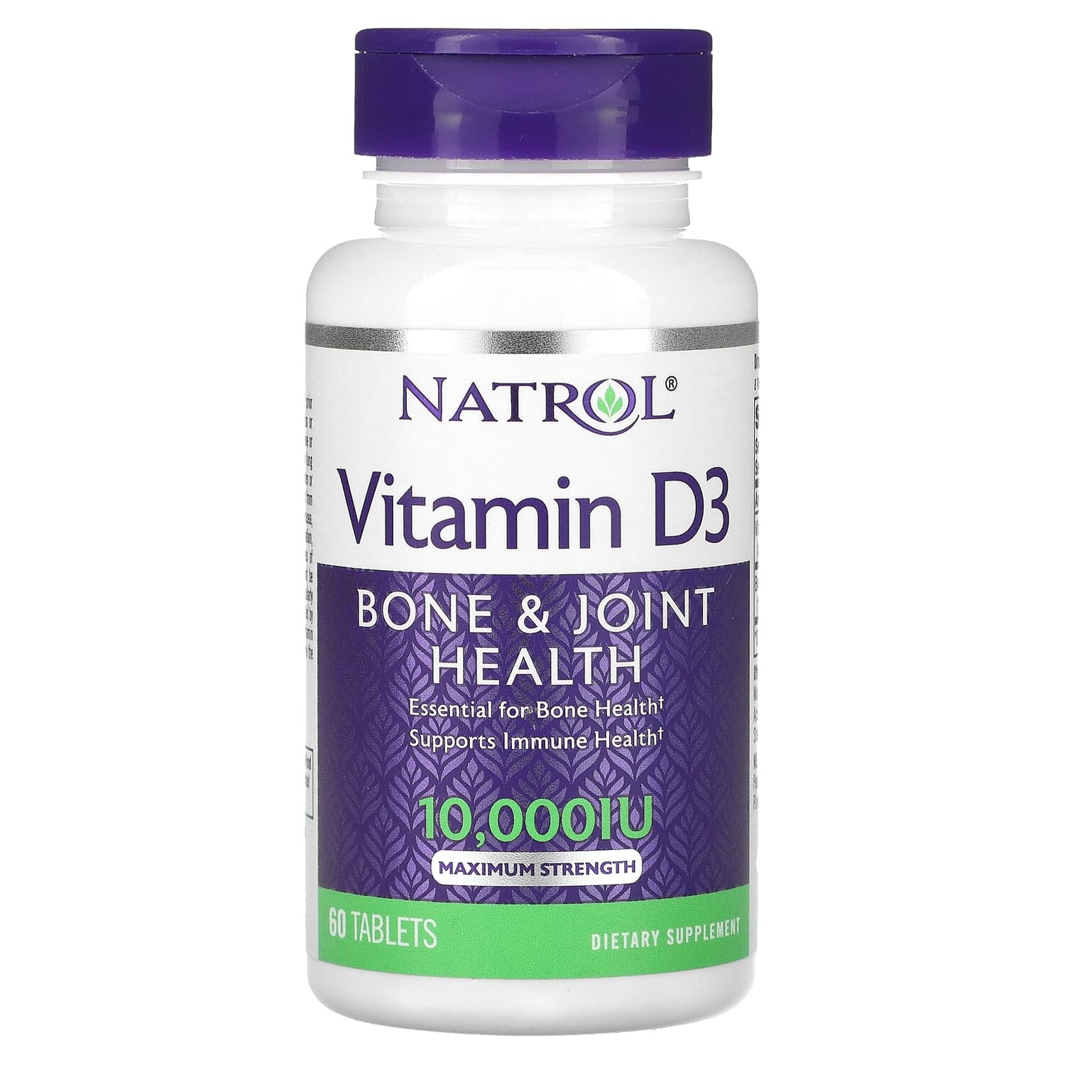 

Natrol Vitamin D3 Maximum Strength 10000 МЕ 60 Tablets