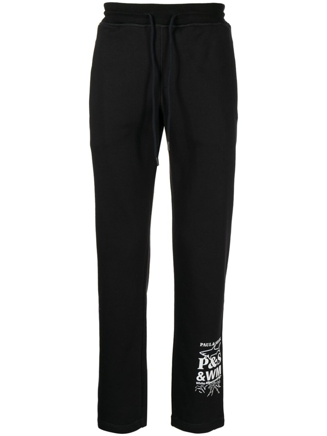 

White Mountaineering спортивные брюки с логотипом, черный
