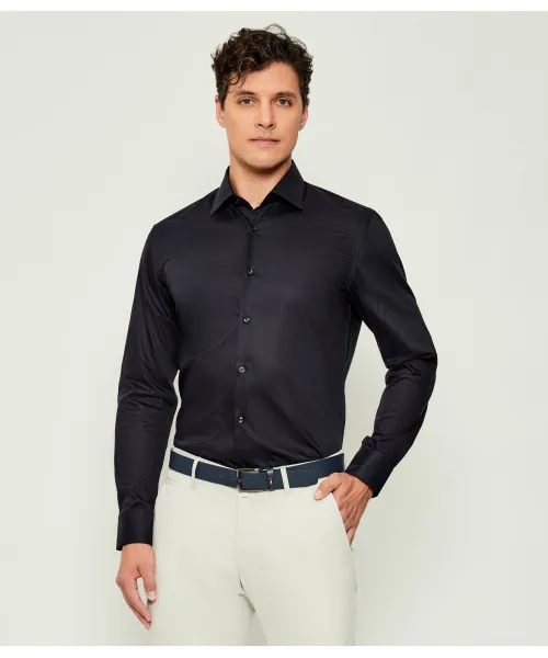 

Рубашка h-hank-kent-c1-214 Slim fit Boss, синий