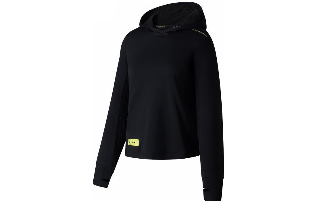 

Футболка из коллекции Running, женская, черная Lining