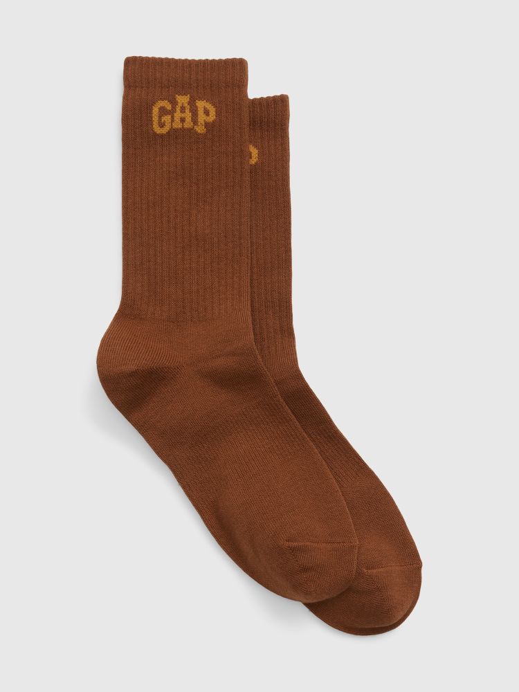 

Носки с логотипом Gap, коричневый