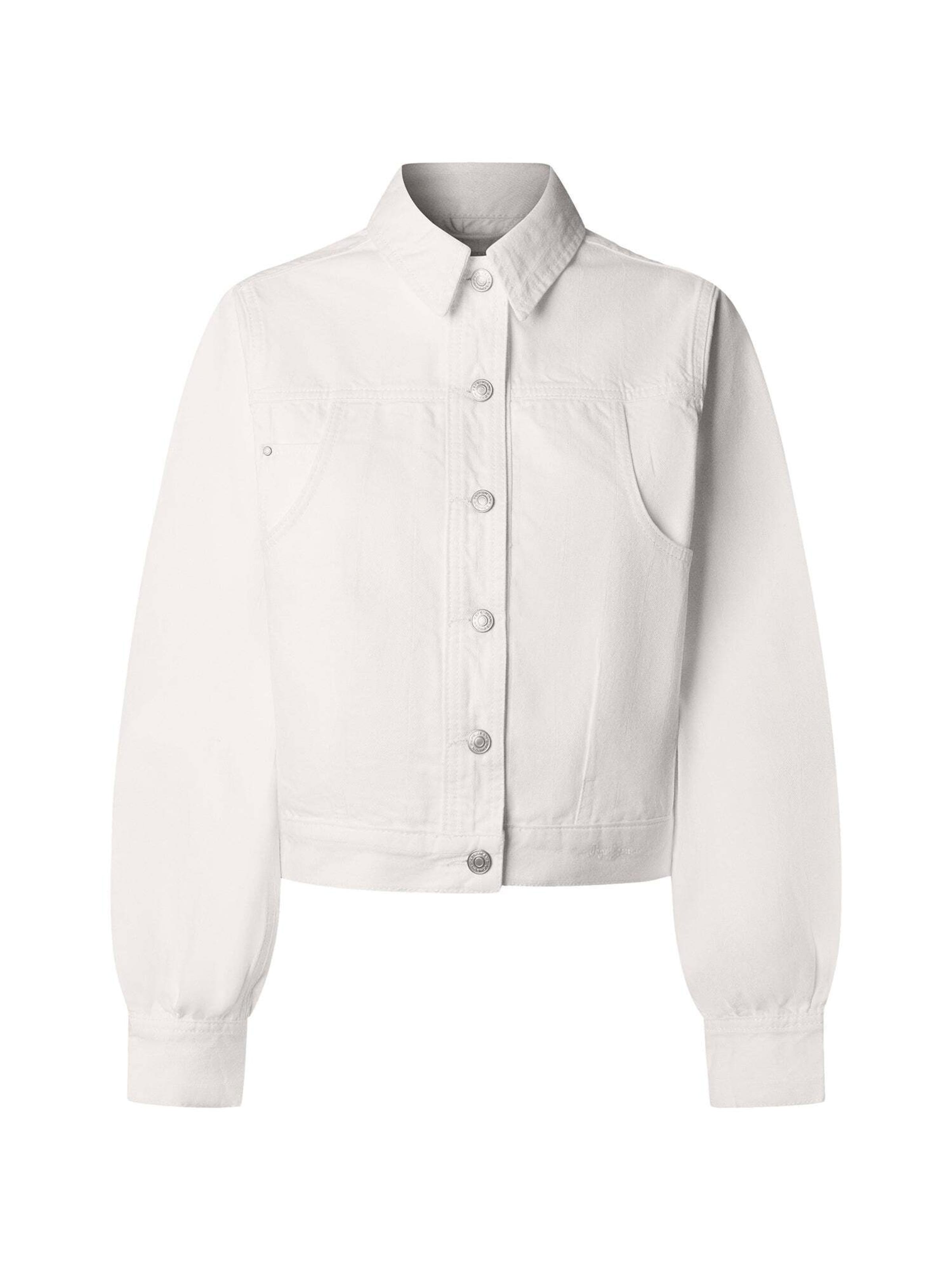 

Pepe Jeans Межсезонная куртка 'MADELINE' в цвете White