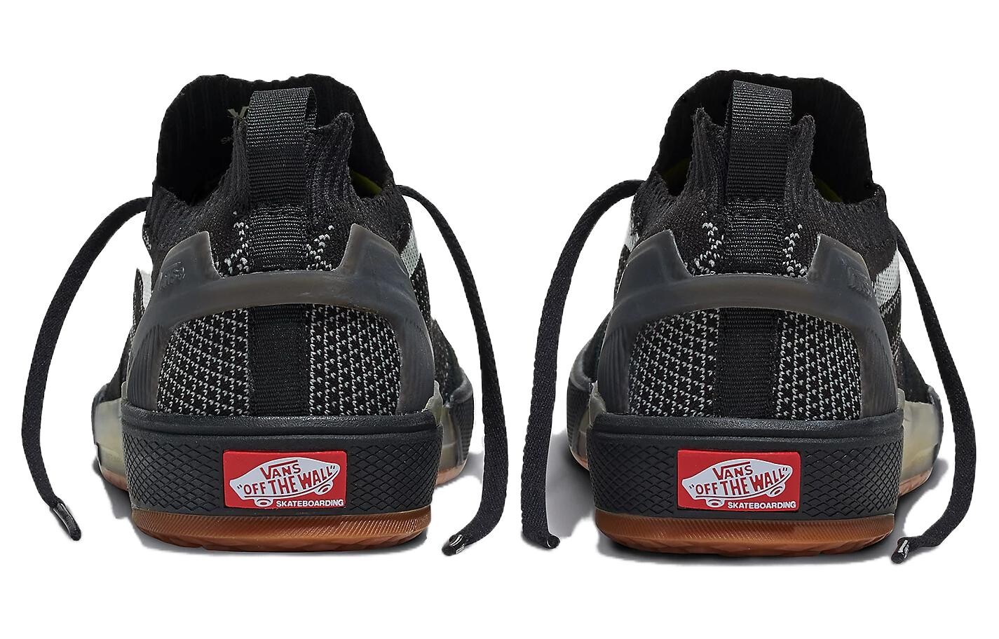 Женская обувь для скейтбординга Vans, Black/Green — фото 4