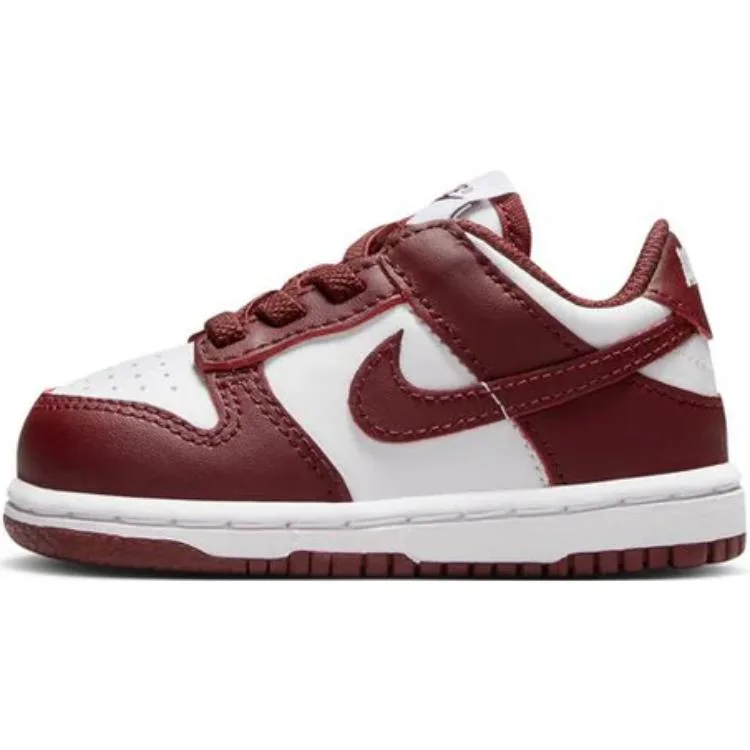 Nike Dunk Slip Resistant Abrasion Resistant Low top детские кроссовки Red