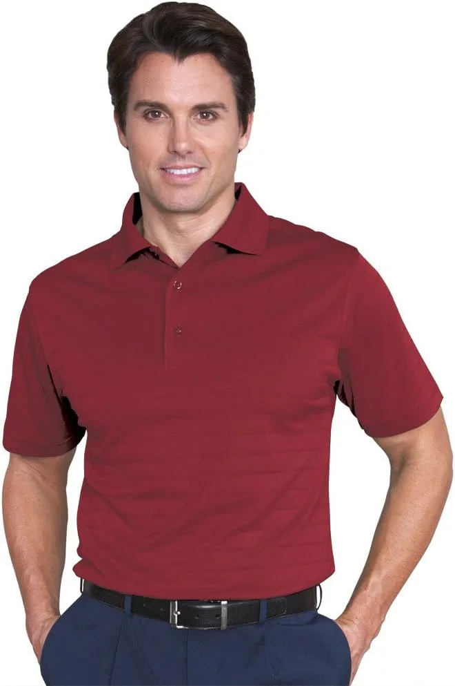 

Мужская поло Monterey Club с жаккардовой текстурой #1067