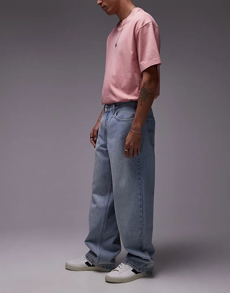 Джинсы Levi's 578 свободного кроя, выбеленные — фото 3