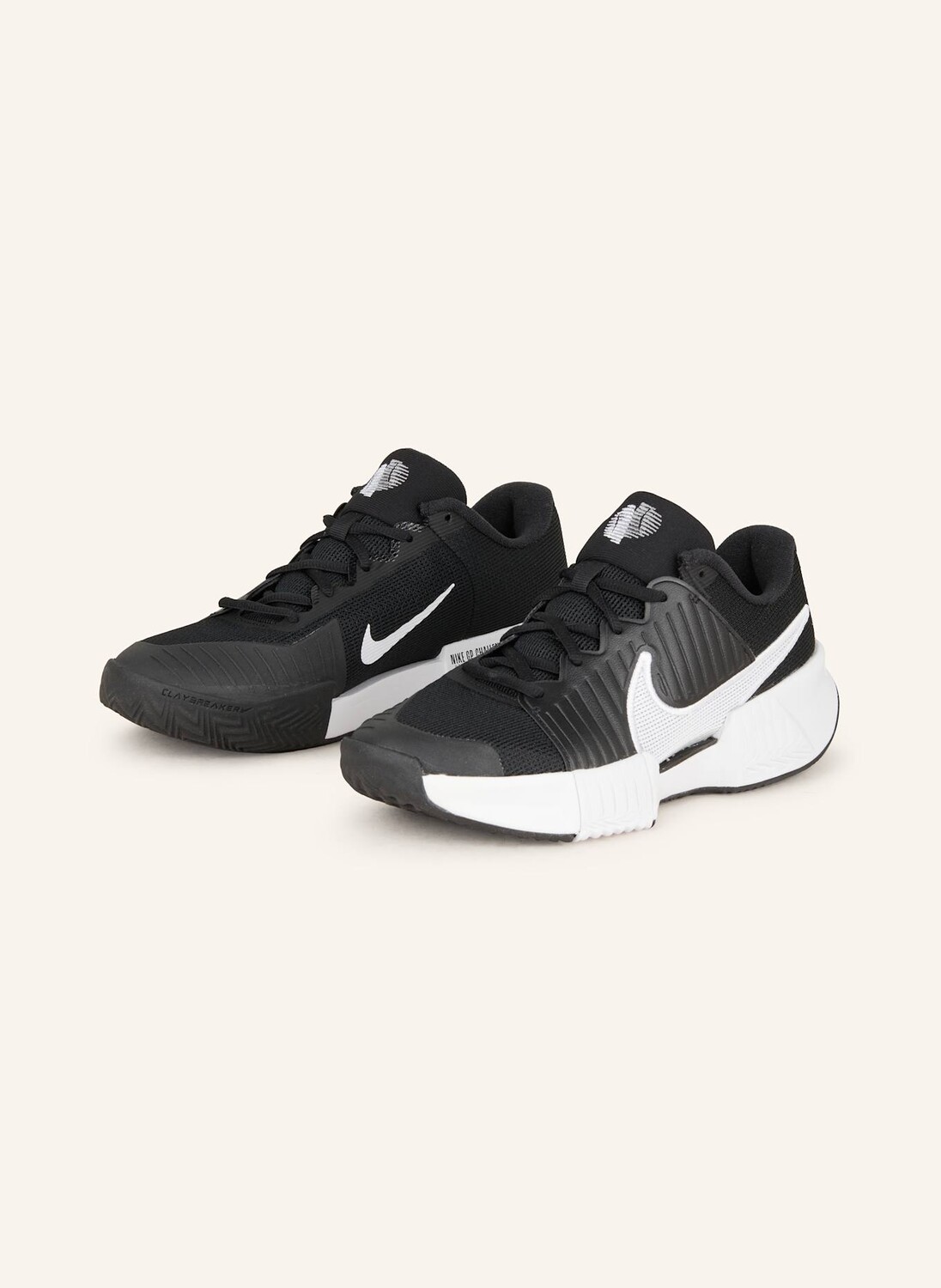 

Теннисные кроссовки gp challenge pro Nike, черный/белый