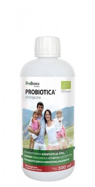 

Пробиотики Organic Probiotica Биологически активная добавка, 500мл с травами Probiotics