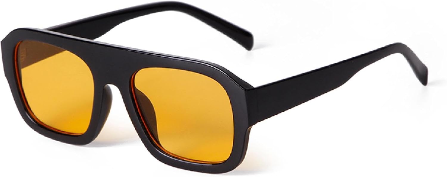 

Солнцезащитные очки с защитой от УФ-излучения UV400 | Желтые, увеличенного размера | Для женщин и мужчин | Для занятий спортом на открытом воздухе и вождения DSVIGF, 11