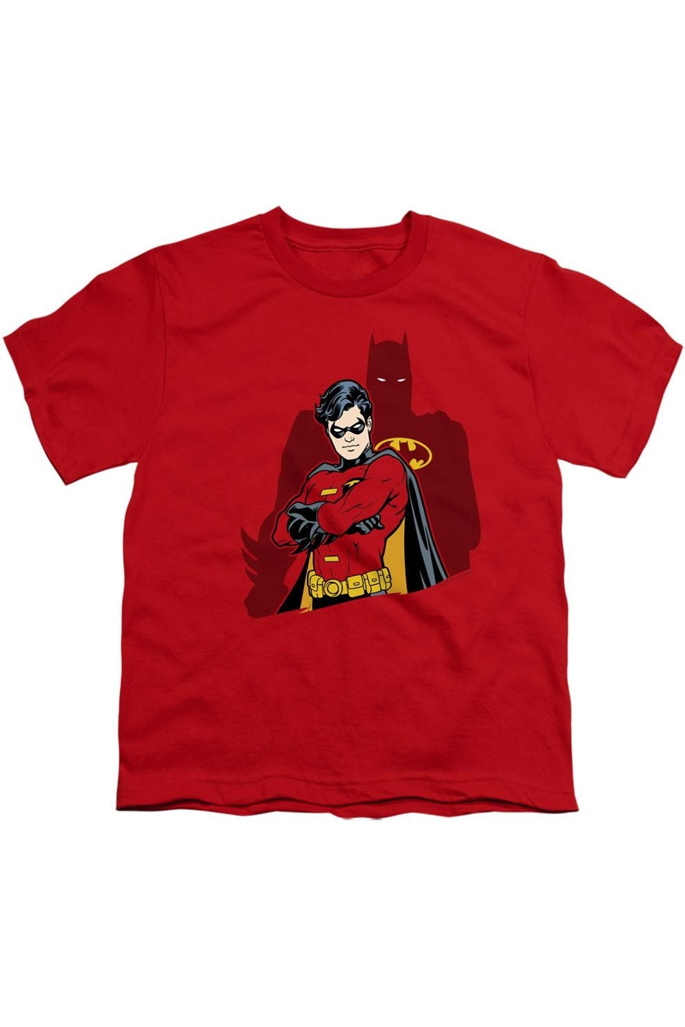 

Футболка с коротким рукавом Batman Wingman для детей Gildan, красный