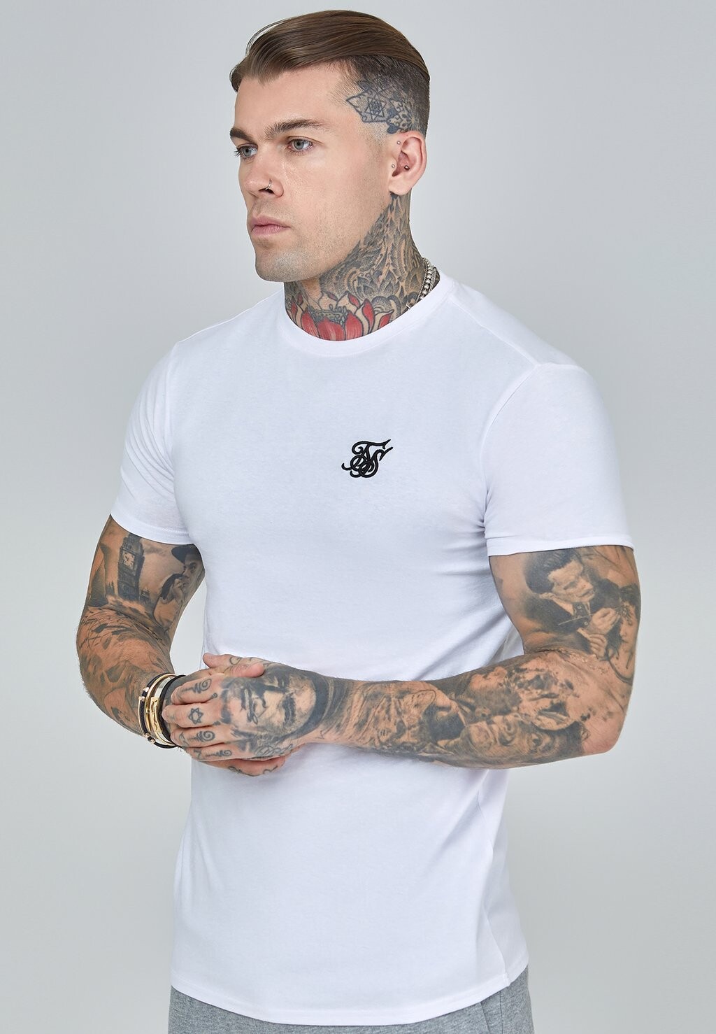 

Базовая футболка ESSENTIALS SIKSILK, белый