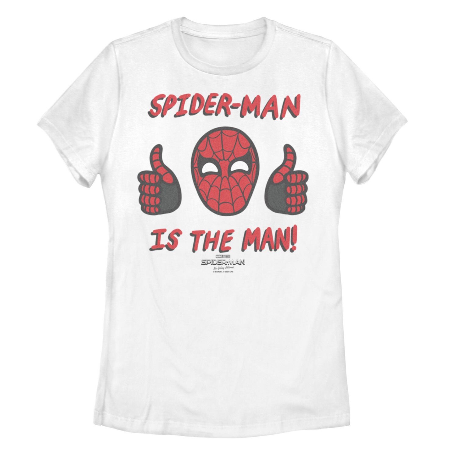 

Футболка для юниоров Marvel Spider-Man No Way Home Spider-Man с большим пальцем вверх Licensed Character
