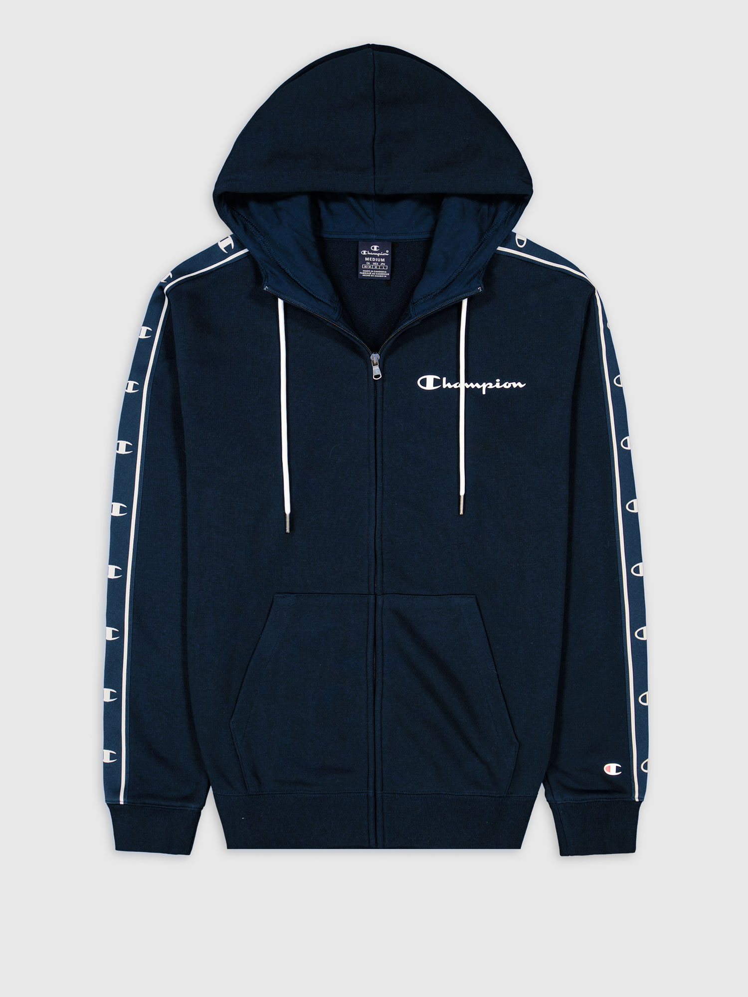 

Толстовка Champion Hooded Full Zip Sweatshirt, синий