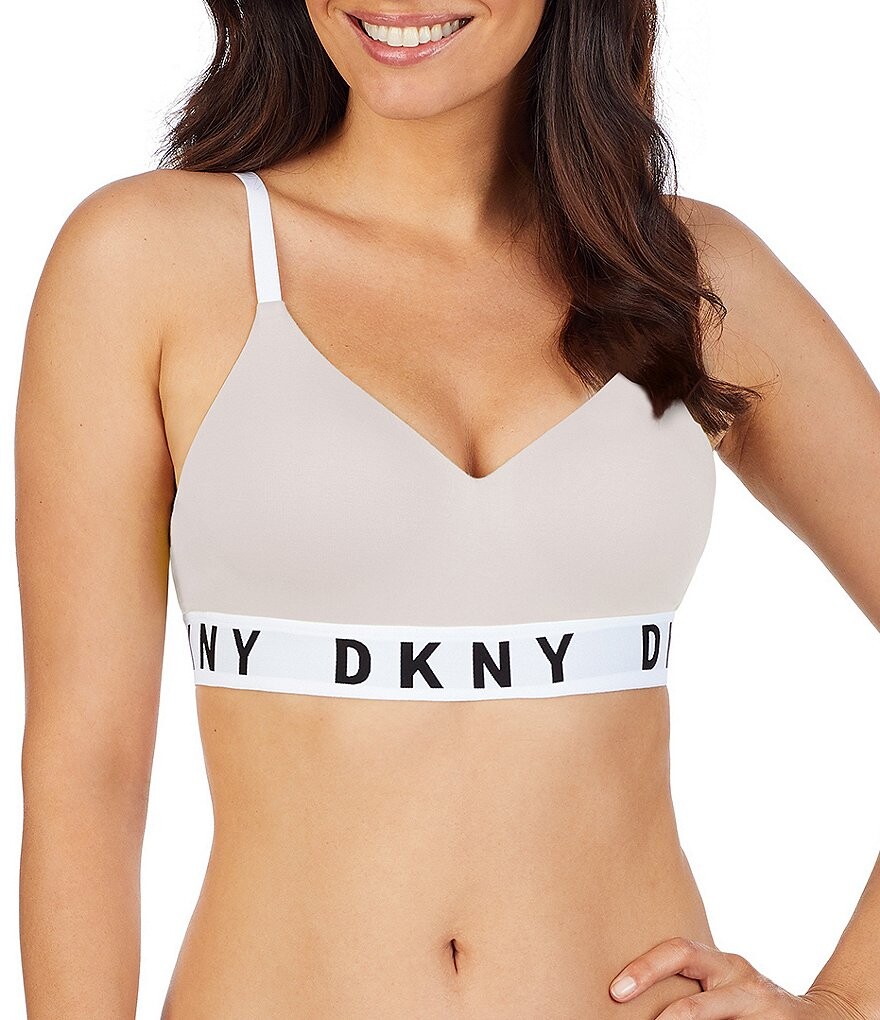 

Бюстгальтер пуш-ап без косточек DKNY Boyfriend, бежевый