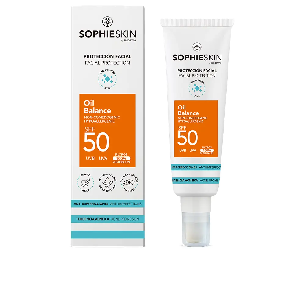 

Солнцезащитный крем Sophieskin Fluido Solar Protector Acné Spf50 Sophieskin, 50 мл