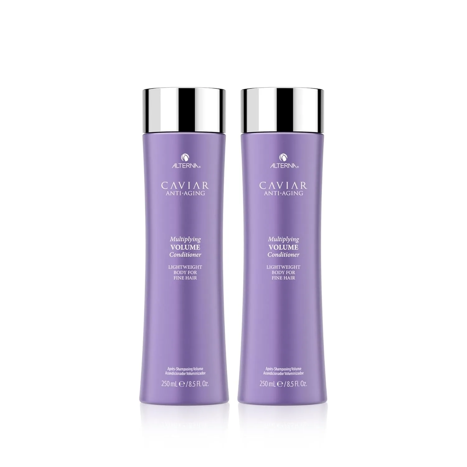 Alterna Haircare CAVIAR Anti-Aging Multiplying Volume Conditioner 250 мл, для тонких и безжизненных волос, создает объем и густоту, без сульфатов (2 шт)