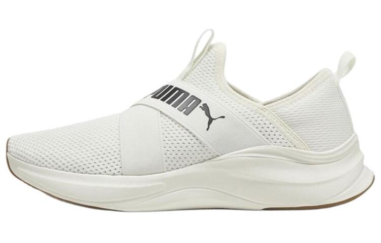 

Кроссовки Puma Women's Softride Harmony Slip-On 'Warm White', черный/белый
