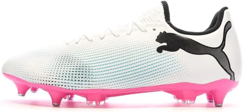 Мужские кроссовки PUMA Future 7 Play для мягкого грунта, белые, артикул 107722-01