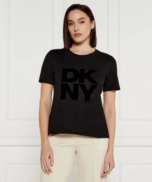

Блуза Regular fit Dkny, черный