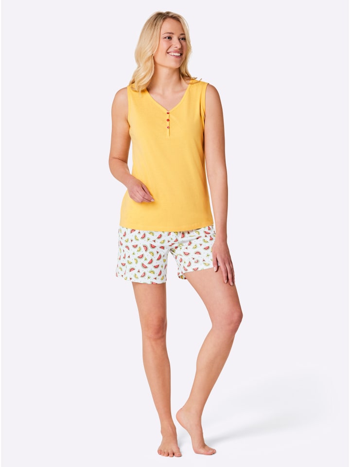 

WITT WEIDEN Короткие шорты с принтом в виде желтого и белого грейпфрута