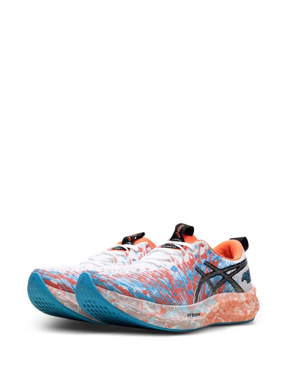 Кроссовки Noosa tri 16 с принтом "Splash" Asics, белый — фото 4