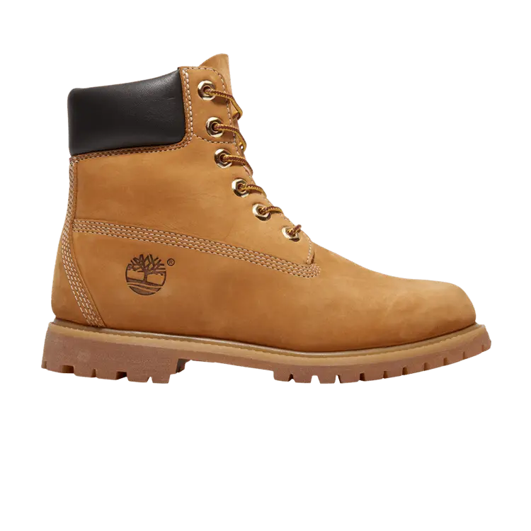 Ботинки Timberland Wmns Premium 6 Inch с логотипом, желто-коричневый