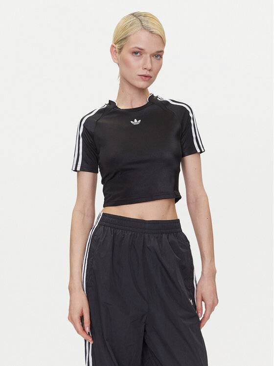 

Облегающая футболка adicolor Teamgeist Baby JD0268 Adidas, черный