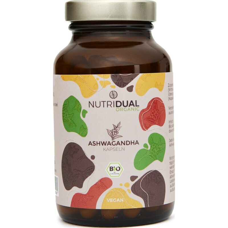 

Органические капсулы Ашваганды NutriDual, 100 шт.
