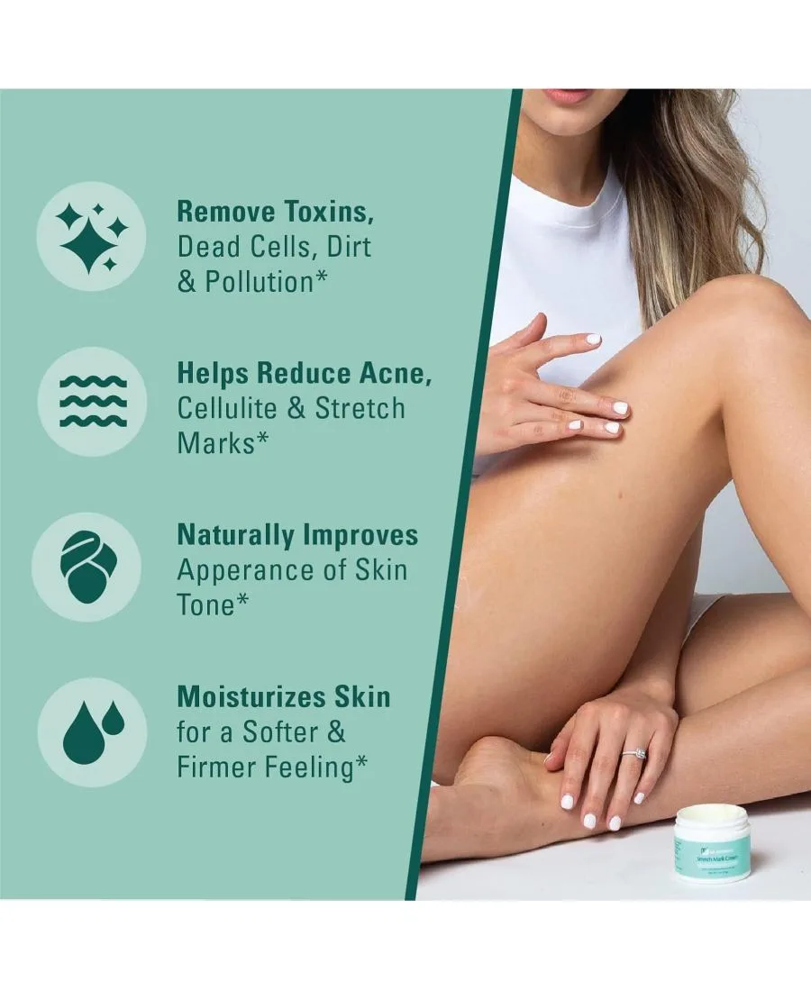 Крем от растяжек - коллаген и стволовые клетки для беременных - 57 г M3 Naturals, Open Miscellaneous — фото 4