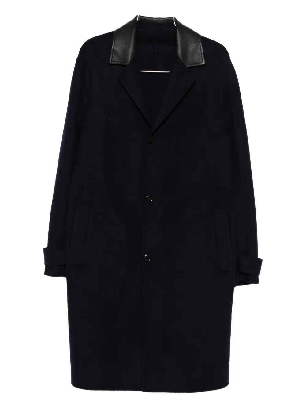 

Пальто с отделочным воротником Brett Johnson, синий