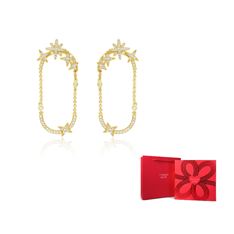 

Apm Monaco Серьги-гвоздики LUMIERE 925 из стерлингового серебра женские серебристо-белые